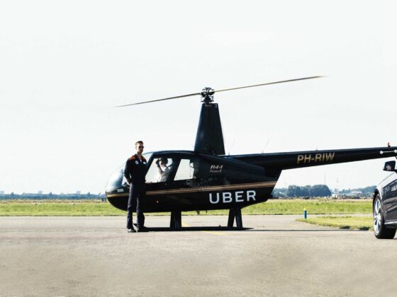 Helicópteros Uber, el futuro de los viajes aéreos compartidos